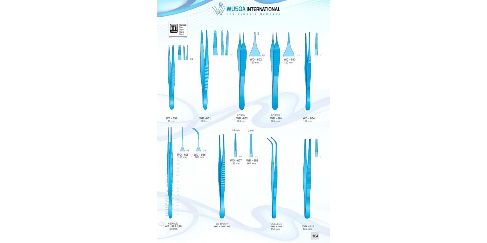 Tissue and Dressing Forceps